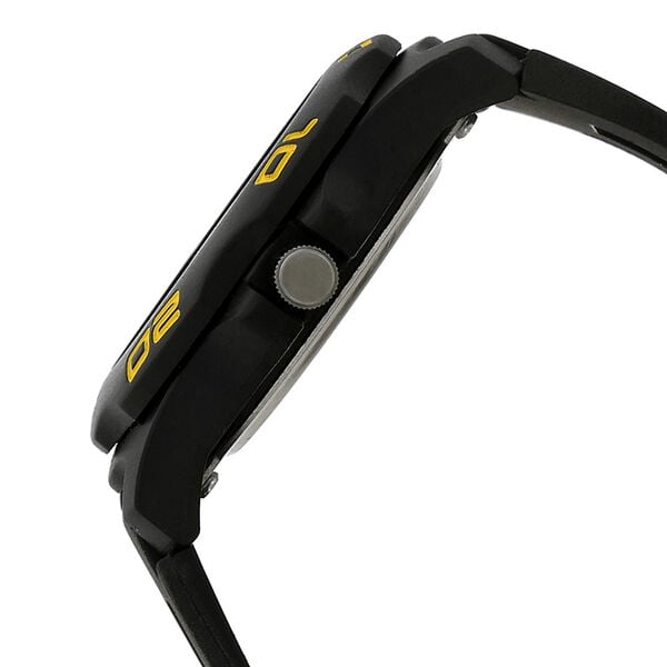 SF Quartz Analog Yellow Dial Plastic Strap Watch for Men - image number 2