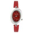 Sonata Quartz Analog Silver Dial Leather Strap Watch for Women