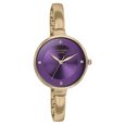 Poze by Sonata Quartz Analog Purple Dial Metal Strap Watch for Women - image number 1