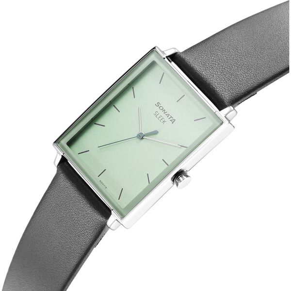 Sonata Sleek Green Dial Analog Watch for Men - image number 2