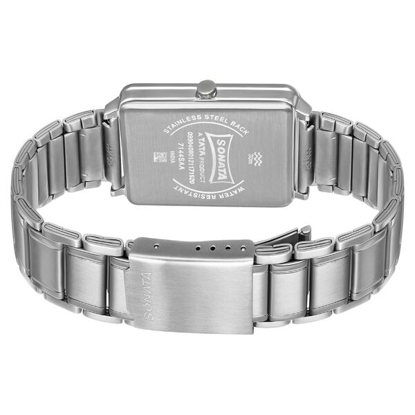 Sonata Quartz Analog Stainless Steel Strap Watch for Men - image number 3