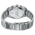 Poze Poze Quartz Analog Orange Dial Silver Metal Strap Watch For Men - image number 6