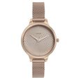 Poze by Sonata Quartz Analog Grey Dial Leather Strap Watch for Women