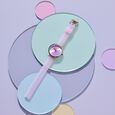Sonata Poze Quartz Analog Pink Dial Pink Leather Strap Watch For Women - image number 0