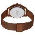 Poze by Sonata Quartz Analog Brown Dial Stainless Steel Strap Watch for Men - image number 4