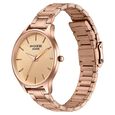 Sonata Poze Quartz Analog Beige Dial Rose Gold Colour Stainless Steel Strap Watch For Women - image number 4