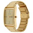 Sonata Quartz Analog with Day and Date Champagne Dial Stainless Steel Strap Watch for Men - image number 1