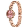 Women's Vintage style Pink dial Bracelet Watch - image number 2