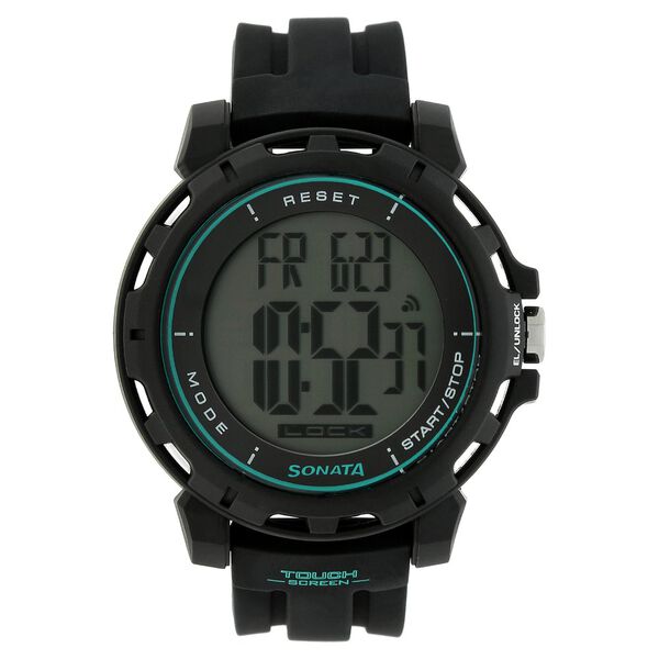 SF Digital Dial Plastic Strap Watch for Men - image number 0