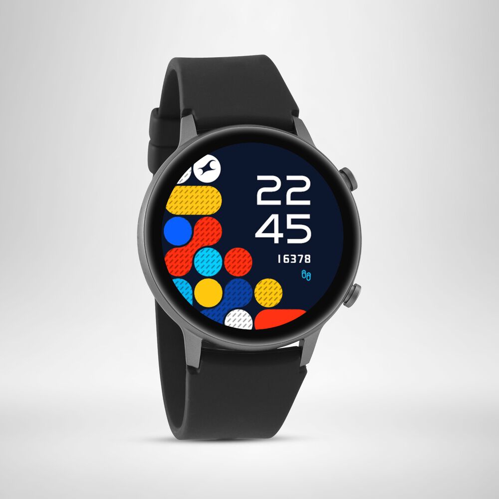Reflex Play Plus Smart Watch Amoled Display Period Tracker BT Calling