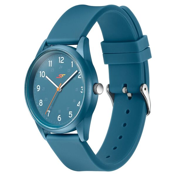 Sonata SF Field watch Quartz Analog Blue Dial Blue Silicone Strap Watch For Men - image number 2