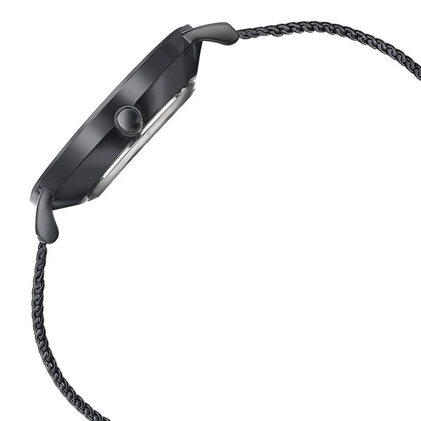Sonata Quartz Analog Black Dial Black Stainless Steel Strap Watch For Women - image number 4
