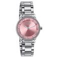 Sonata Poze Quartz Analog Pink Dial Silver Metal Strap Watch For Women - image number 2
