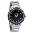 Sonata Quartz Analog Black Dial Metal Strap Watch for Men - image number 0