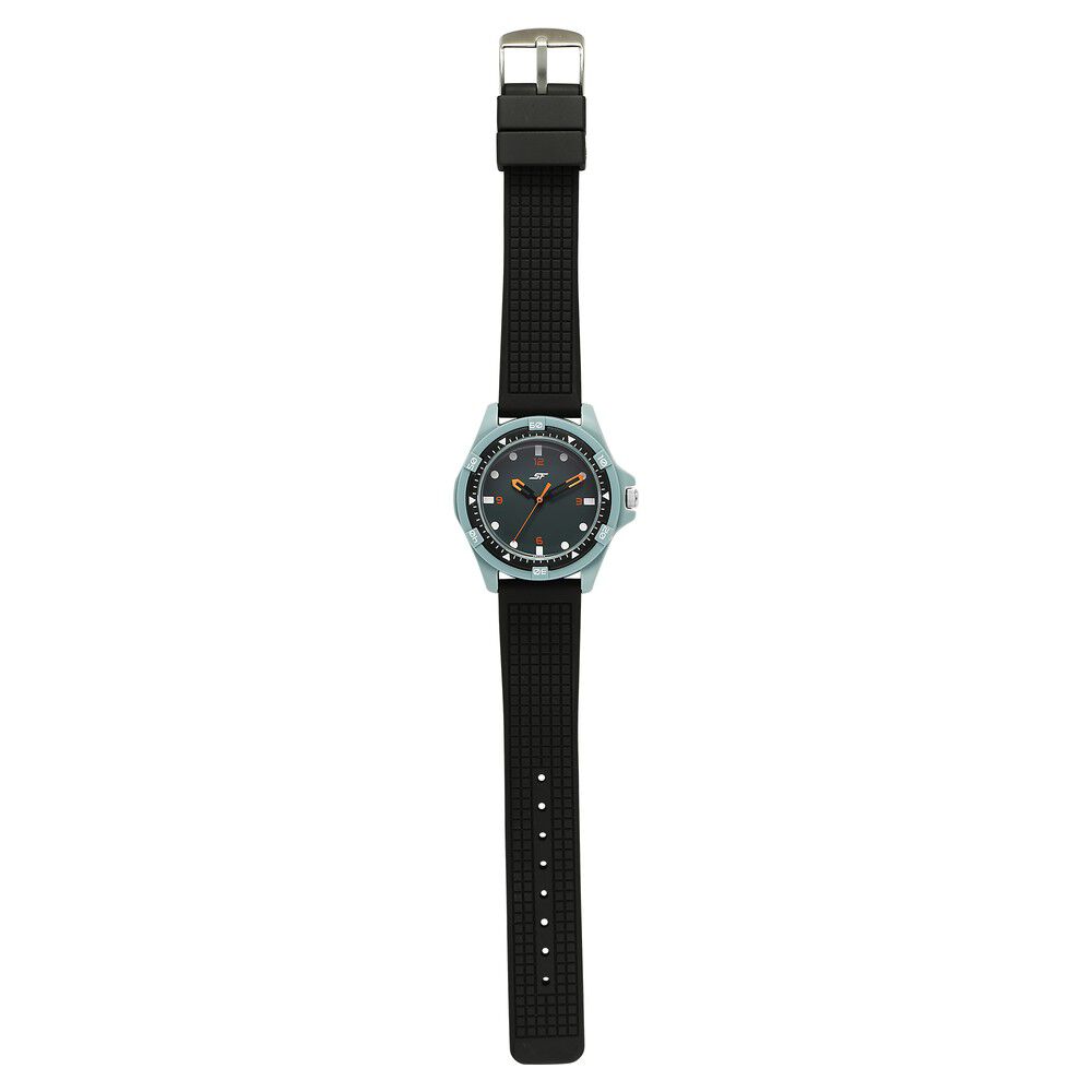 SF Sporty Grey Dial Polyurethane Strap Watch for Men