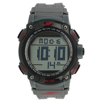 SF Digital Dial Plastic Strap Watch for Men