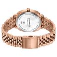 Sonata Vector Blue Dial Rose Gold-Tone Bracelet Watch for Men - image number 6