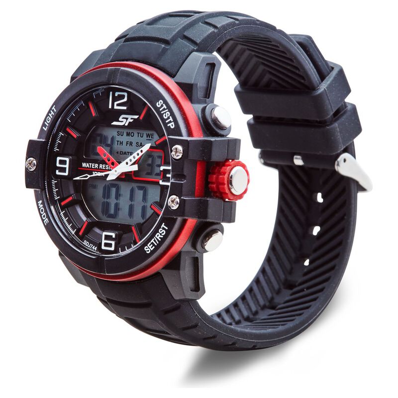 Digital Waterproof Sonata Watch SF Quartz Analog Digital Dial