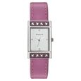 Sonata Quartz Analog Silver Dial Leather Strap Watch for Women - image number 0