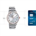 Sonata Poze Quartz Analog Silver Dial Stainless Steel Strap Watch For Men - image number 3