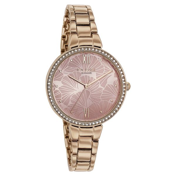 Sonata Poze Quartz Analog Pink Dial Metal Strap Watch for Women - image number 2