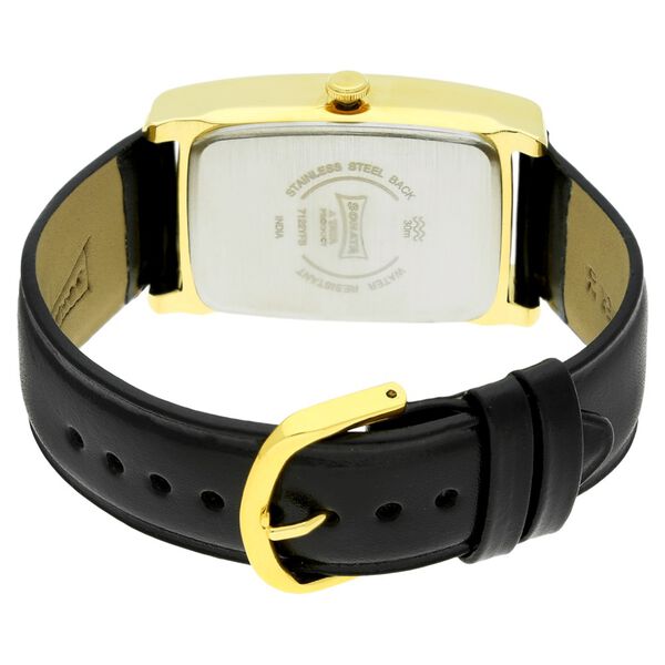 Sonata Quartz Analog Silver Dial Leather Strap Watch for Men - image number 3