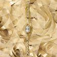 Poze By Sonata Quartz Analog Light Golden Dial Golden Metal Strap Watch For Women - image number 0
