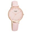 Poze by Sonata Quartz Analog Pink Dial PU Leather Strap Watch for Women - image number 1