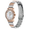 Sonata Festive Quartz Analog Mother Of Pearl Dial Two Toned Metal Strap Watch For Women - image number 2