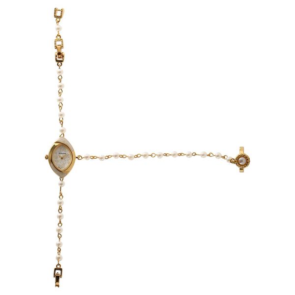 Sonata Quartz Analog White Dial Metal Strap Watch for Women - image number 4