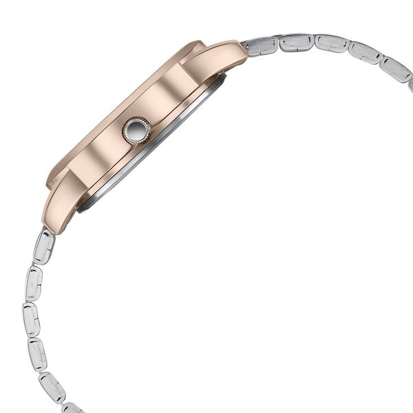 Sonata Glam Gold Quartz Analog Silver Dial Stainless Steel Strap Watch For Women - image number 3