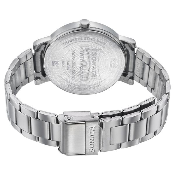 Sonata Play Blue Dial Women Watch With Stainless Steel Strap - image number 3