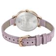 Sonata Blush It Up Pink Dial Women Watch With Leather Strap - image number 3