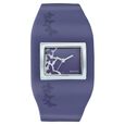 SF Quartz Analog White Dial Plastic Strap Watch for Women