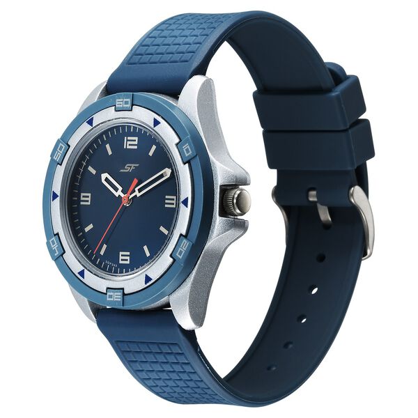 SF Sporty Blue Dial Polyurethane Strap Watch for Men - image number 1