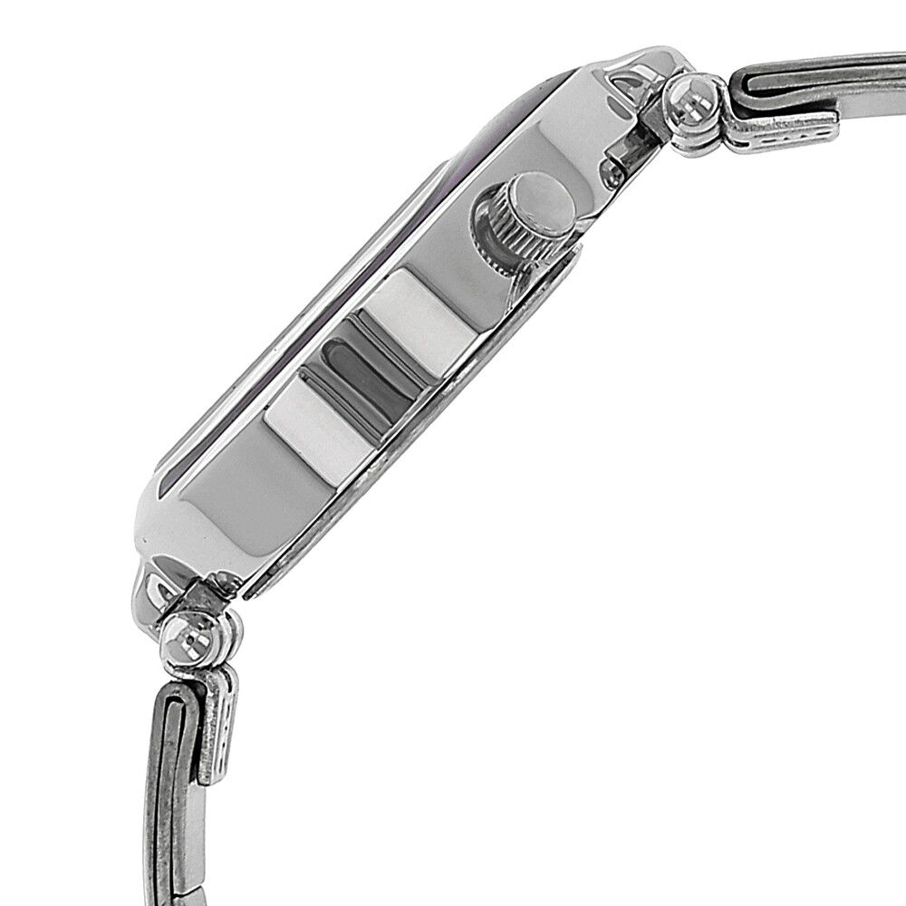 Sonata Quartz Analog Silver Dial Stainless Steel Strap Watch for Women