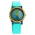 Sonata Splash Green Dial Women Watch With Plastic Strap - image number 0