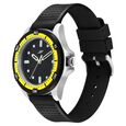 SF Sporty Black Dial Polyurethane Strap Watch for Men - image number 1