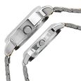 Sonata Quartz Analog Champagne Dial Metal Strap Watch for Couple - image number 2