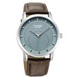 Poze By Sonata Quartz Analog Blue Dial Brown Leather Strap Watch For Men - image number 1