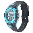 SF Digital Dial Black PU Strap Watch for Men - image number 1