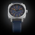 Sonata Poze Quartz Analog White Dial Leather Strap Watch for Men