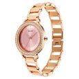 Sonata Wedding Quartz Analog Pink Dial Metal Strap Watch for Women - image number 2
