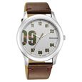 Sonata Quartz Analog White Dial Leather Strap Watch for Men - image number 0