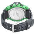 SF Quartz Analog Digital Black Dial PU Strap Watch for Men - image number 3
