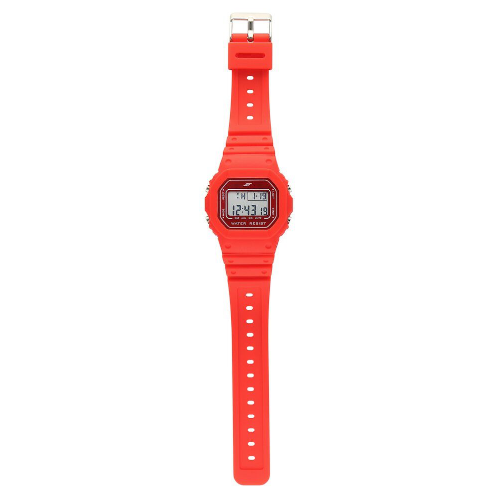 Digital red watch clearance