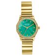 Sonata Festive Quartz Analog Mother Of Pearl Dial Two Toned Metal Strap Watch For Women