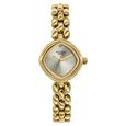 Poze Poze Quartz Analog Golden Dial Golden Metal Strap Watch For Women - image number 1