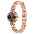 Women's Vintage style brown dial Bracelet Watch - image number 2