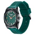 Poze By Sonata Quartz Analog Green Dial Green Silicone Strap Watch For Men - image number 4